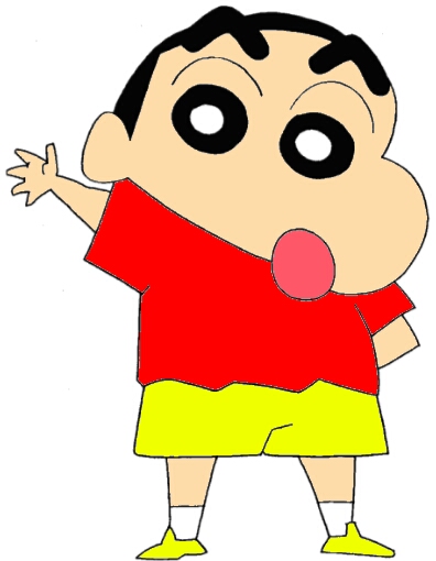 396x510 Draw Shinchan Characters Draw It Eazy