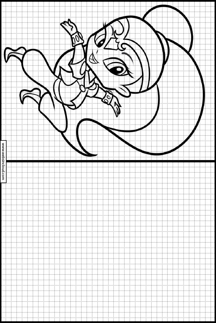 758x1136 Shimmer And Shine Printable Pictures Learn To Draw 14