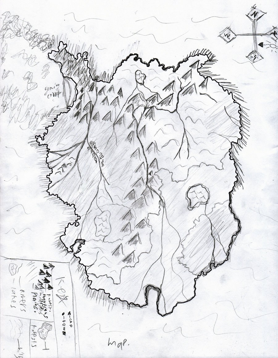 900x1160 Collection Of Island Map Drawing High Quality, Free Cliparts