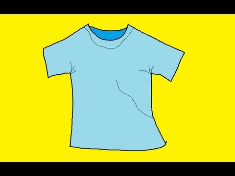 480x360 How To Draw A Shirt Quickly