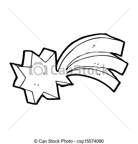 450x470 Shooting Star Cartoon Element Stock Illustration