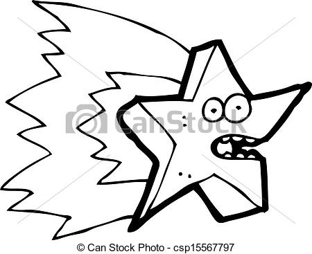 450x367 Cartoon Shooting Star Eps Vectors
