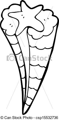 233x470 Cartoon Shooting Star Symbol.