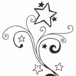 154x154 Star Tattoos Shooting Stars And Nautical Star Tattoo Designs