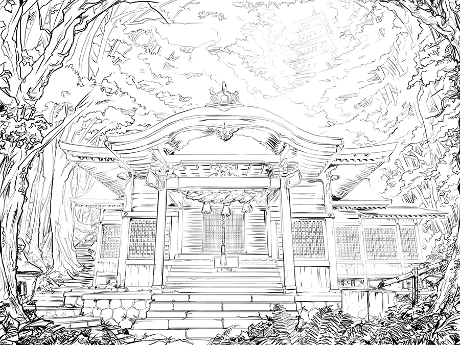 900x675 Forest Shrine