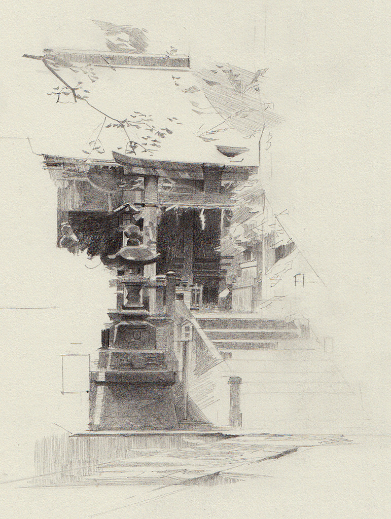 771x1024 Shrine Drawing 1 Milenko Stevanovic