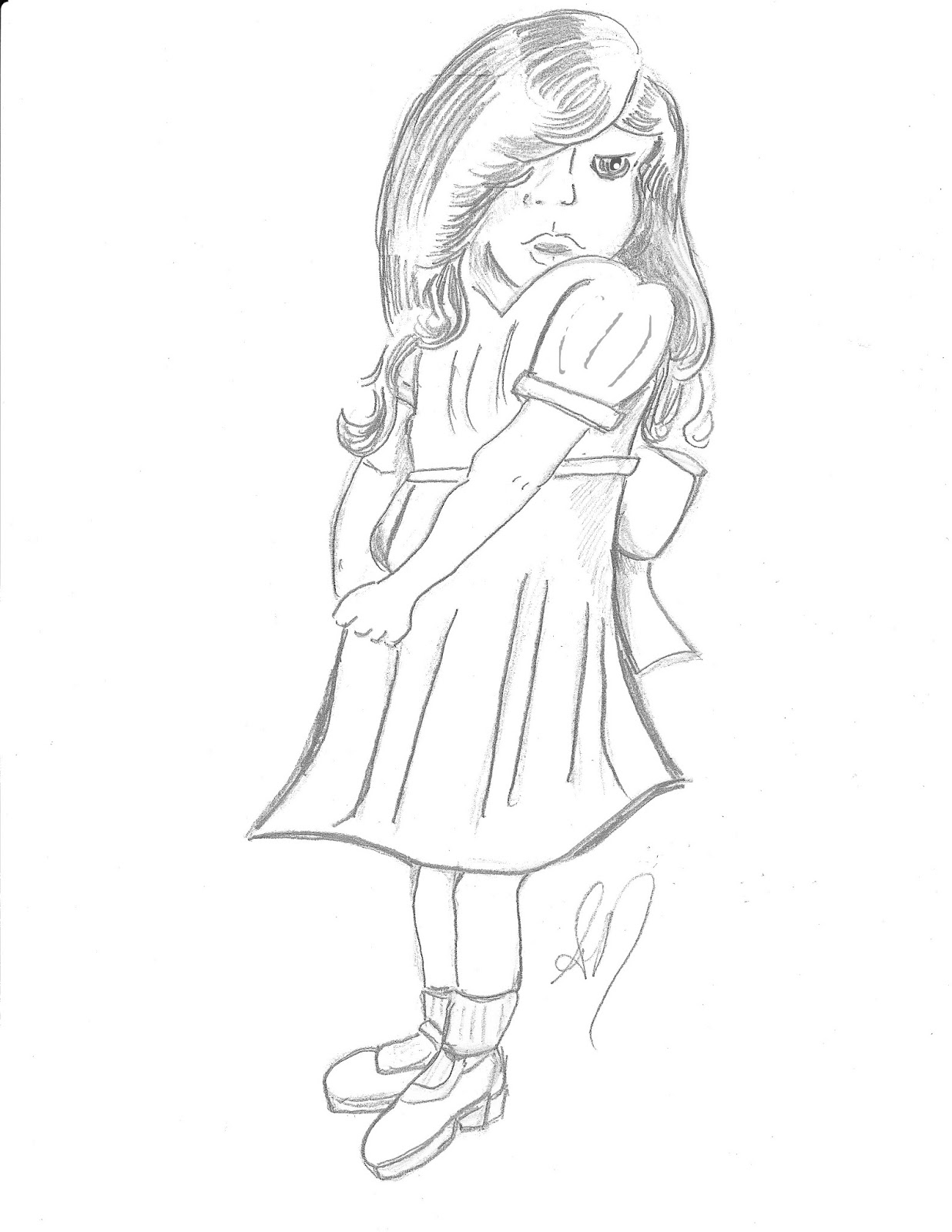 1236x1600 Treasure Box Drawing For Jesus Little Shy Girl