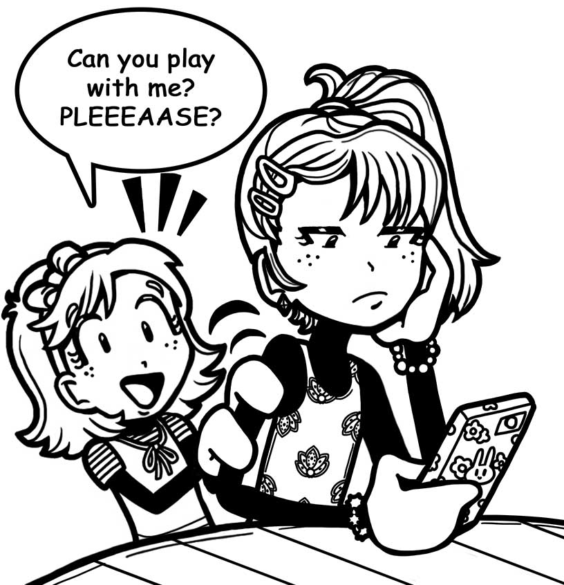 816x846 When Your Little Sibling Won'T Stop Asking You To Play Dork Diaries