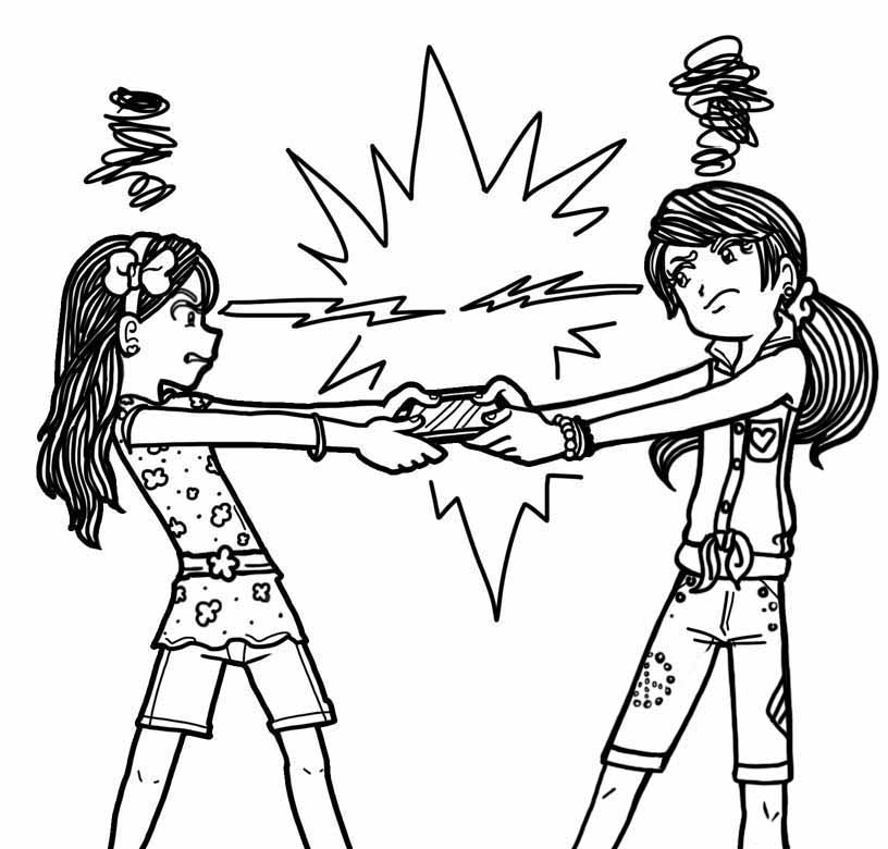 816x780 When Your Sister Steals Your Phone Or Tablet Dork Diaries
