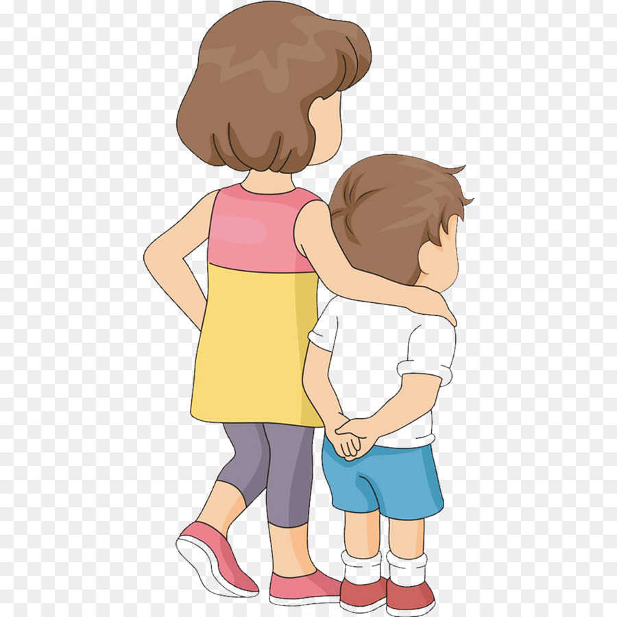 900x900 Brother Sibling Drawing Clip Art