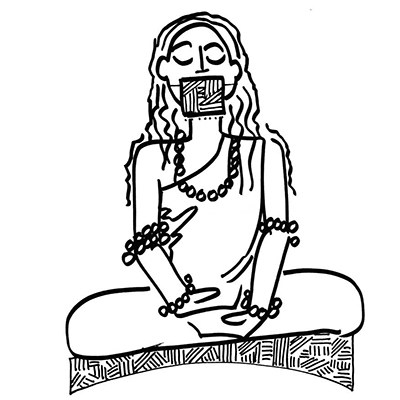 400x400 The Sage Who Hears Silence Devdutt