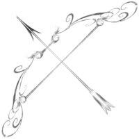 200x200 Bow And Arrow Drawing Dream Collage Arrow Drawing