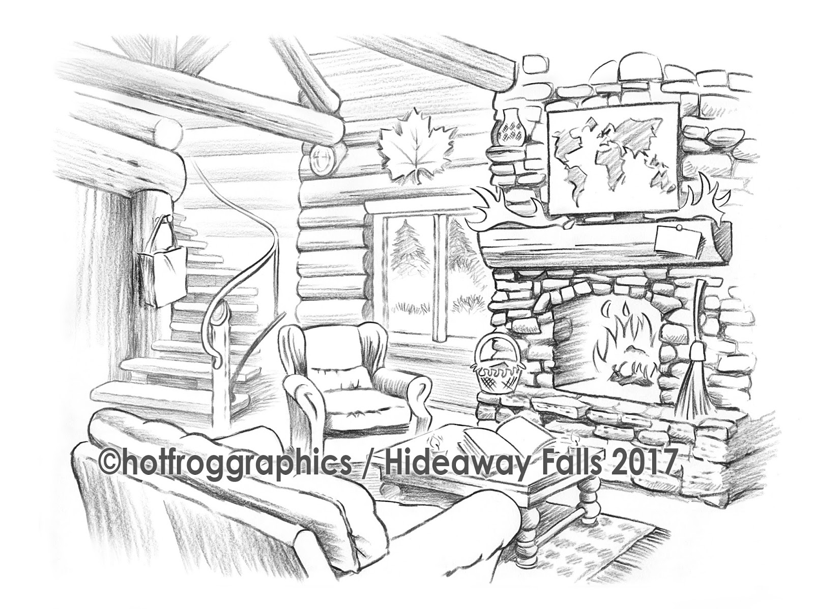 1600x1198 Log Cabin Drawing Getdrawings Free Personal Use Drawings Hot Frog