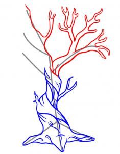 235x302 How To Draw A Dead Tree Step 6 Diy By Wendy Foster Young