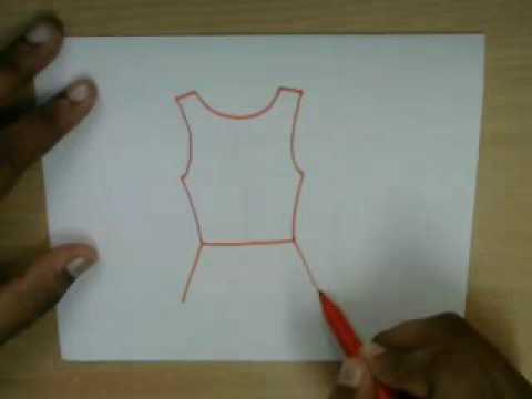 480x360 How To Draw A Girls Dress