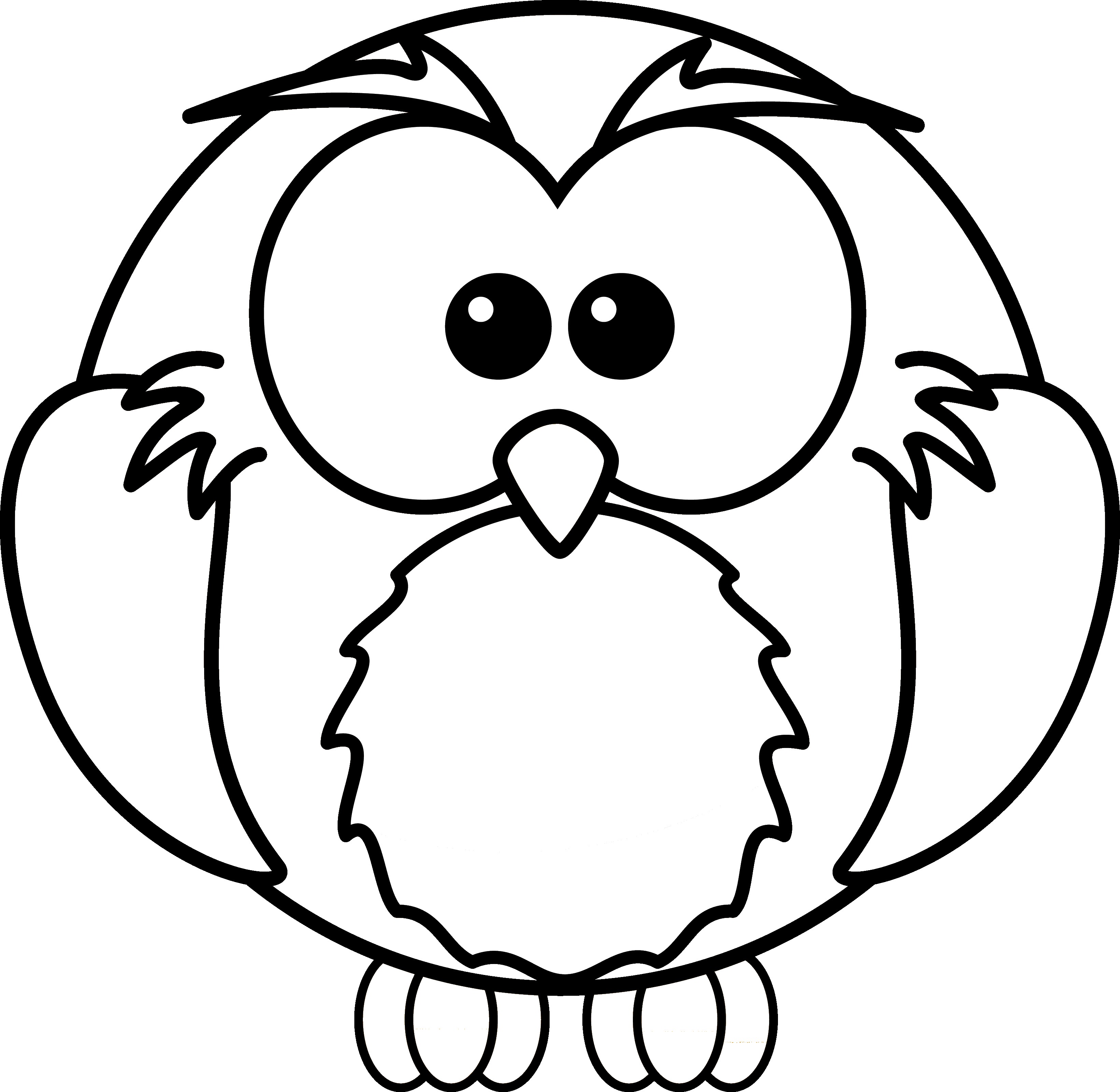 3281x3200 Owl Coloring Pages Easy Best Of Cute Owl Coloring Pages