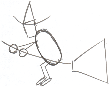 450x357 How To Draw Witch Flying Broomstick Halloween Drawing Tutorial