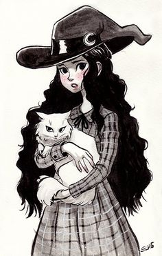 236x371 Inktober Day 13 Light Witch From Jacquelin De Leon Illustration