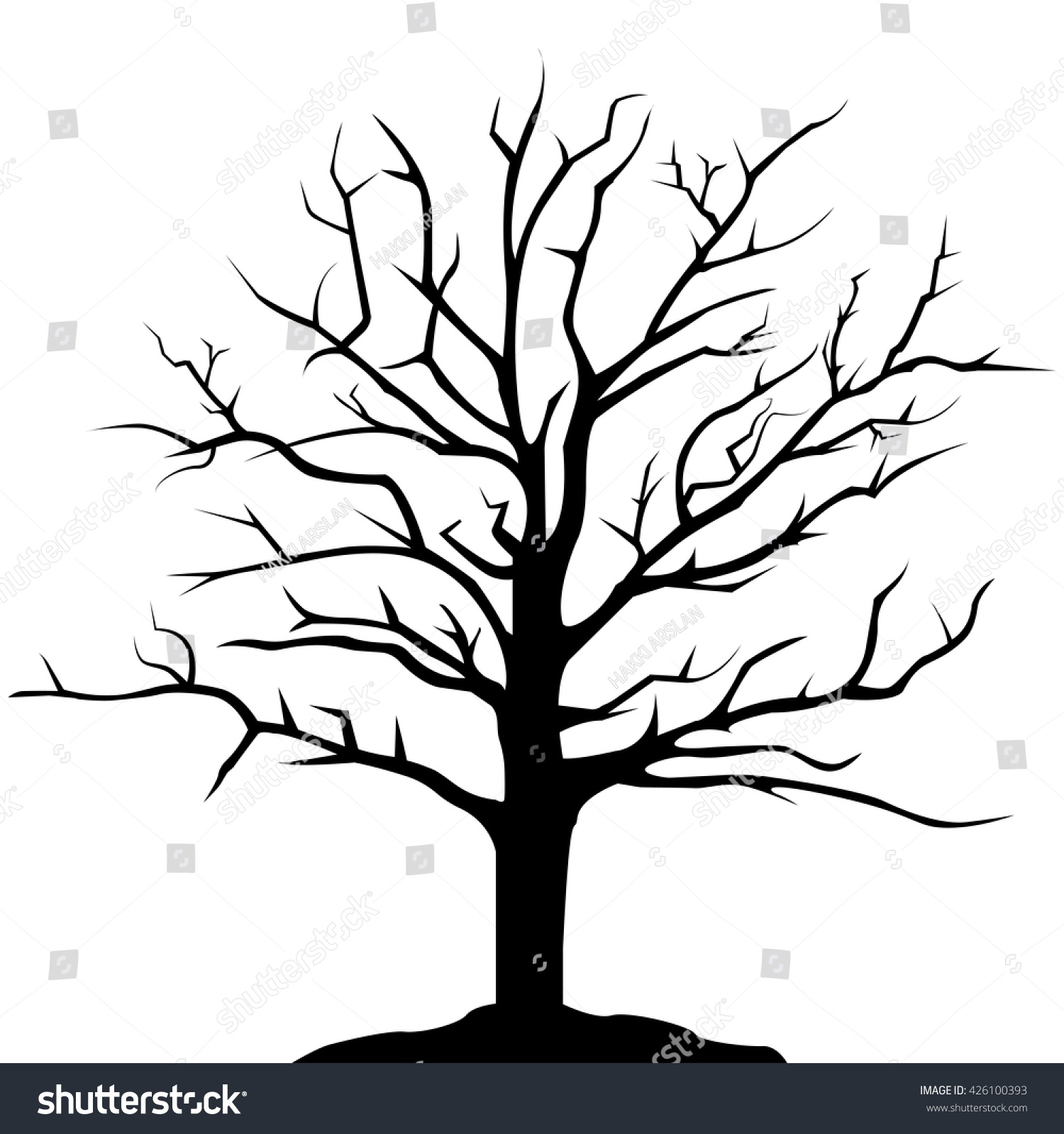1500x1600 Collection Of Tree Simple Drawing High Quality, Free
