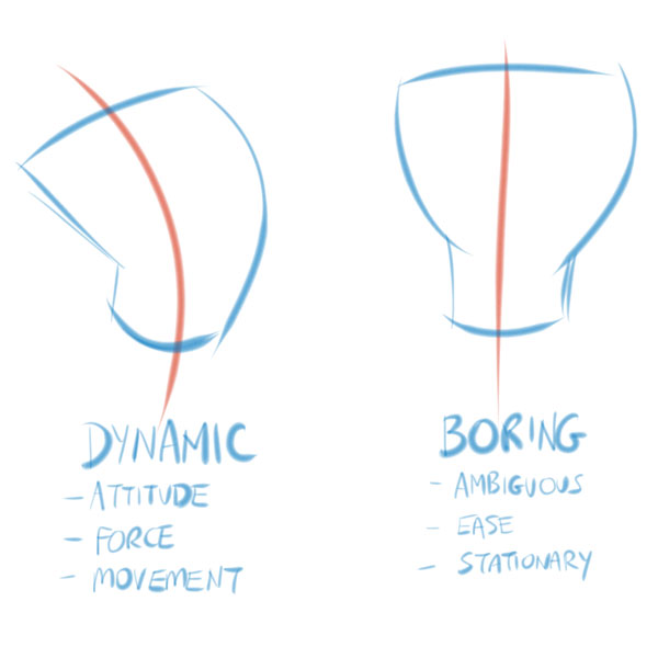 600x600 Quick Tip The Line Of Action, Make Your Character Poses More Dynamic!