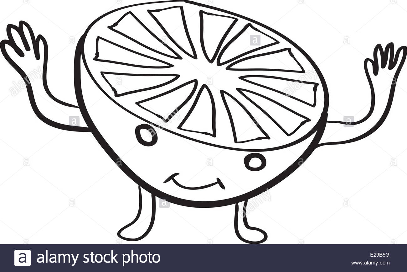 1300x867 Simple Vector Drawing In The Style Of Grape Fruit Cartoon Sketches