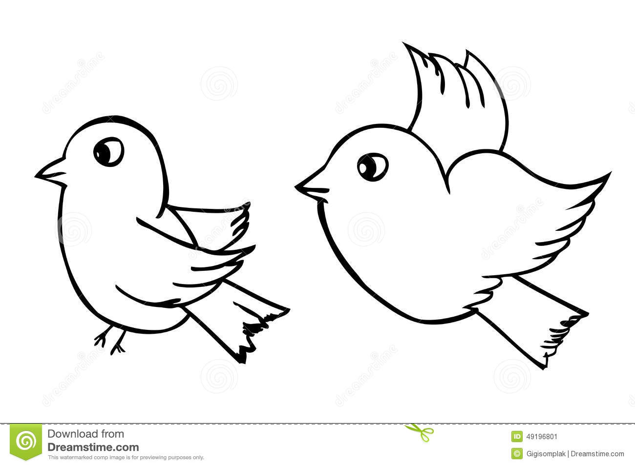 1300x957 Collection Of Outline Bird Drawing High Quality, Free