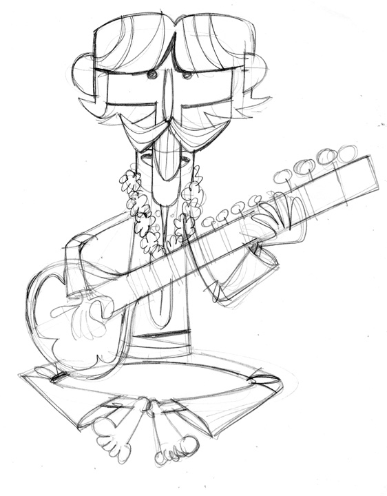 562x720 I Heart Pencils Rishikesh George With Felt Mistress