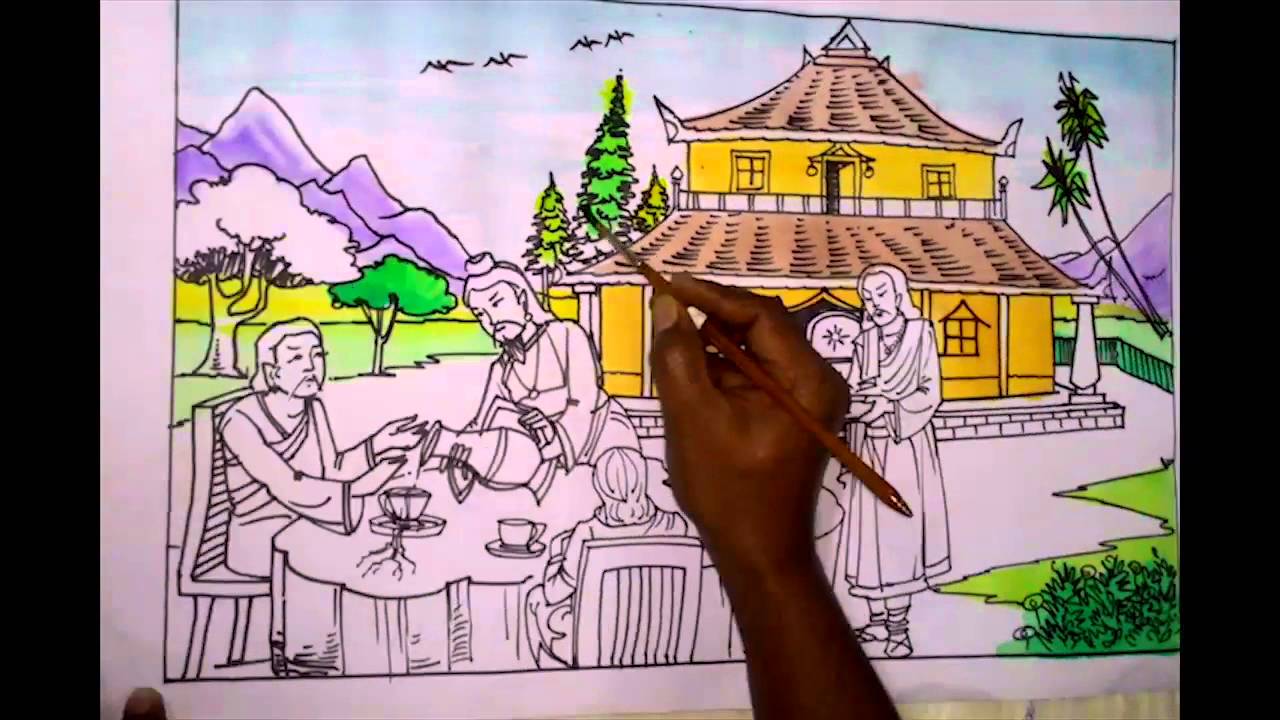 1280x720 Situation Drawing And Painting