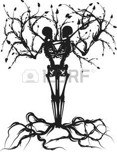 236x307 Vetor Caveirasarvore Illustras, Sketch, Doodles, Rabiscos E