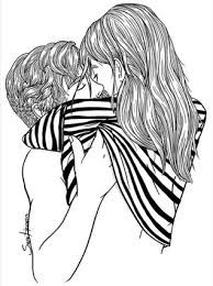 194x260 386 Best Love Art Images On Couple Drawings, Drawings