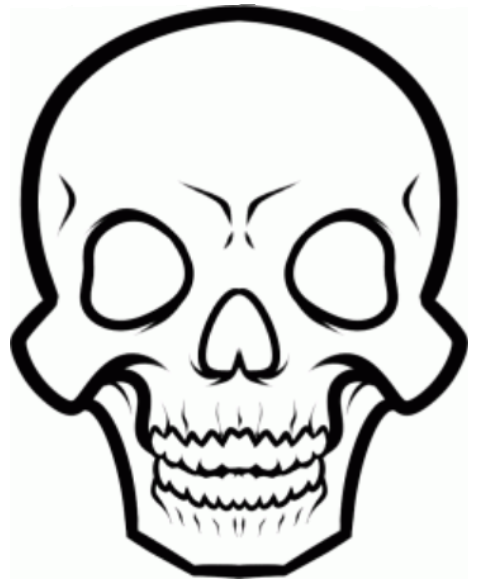 479x587 Ways To Improve Drawing Amp How To Draw Skeleton Face And Skull