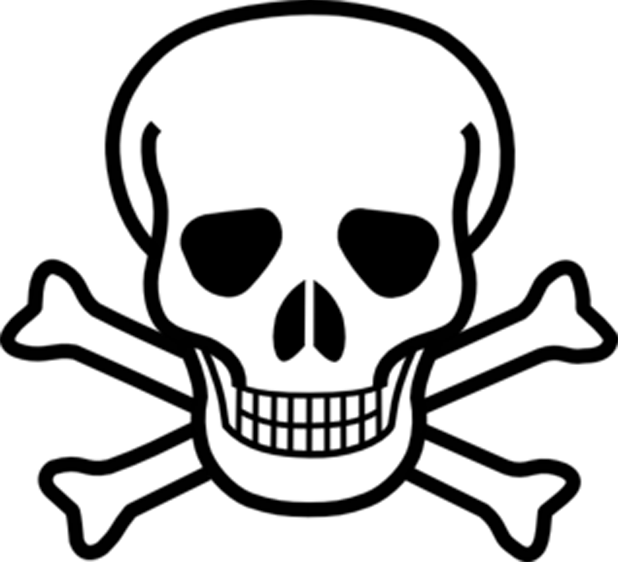 618x562 Collection Of Skeleton Face Drawing Halloween High Quality