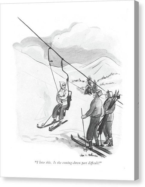 482x622 Chair Lift Canvas Prints Fine Art America