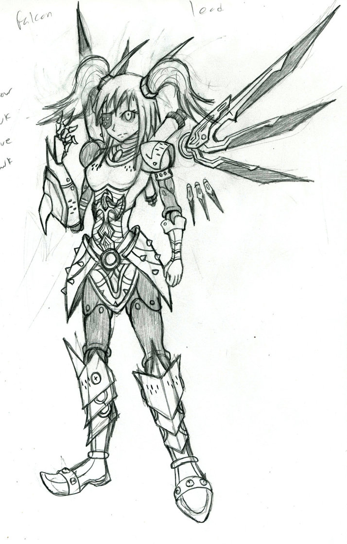 714x1120 Skecth For Jing Wei Skin Concept By Apgelite