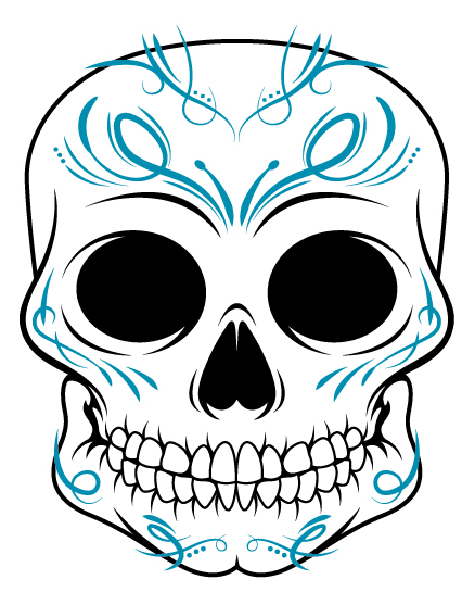 438x557 A Pseudo Sugar Skull From Start To Finish.