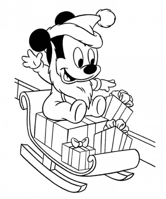 700x836 Christmas Coloring Pages