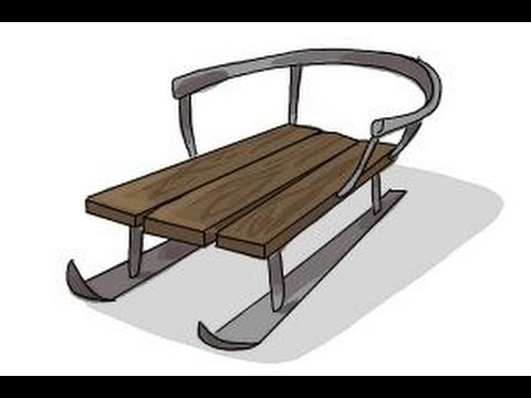 480x360 How To Draw A Sled