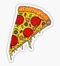 210x230 Pizza Slice Drawing Stickers Redbubble