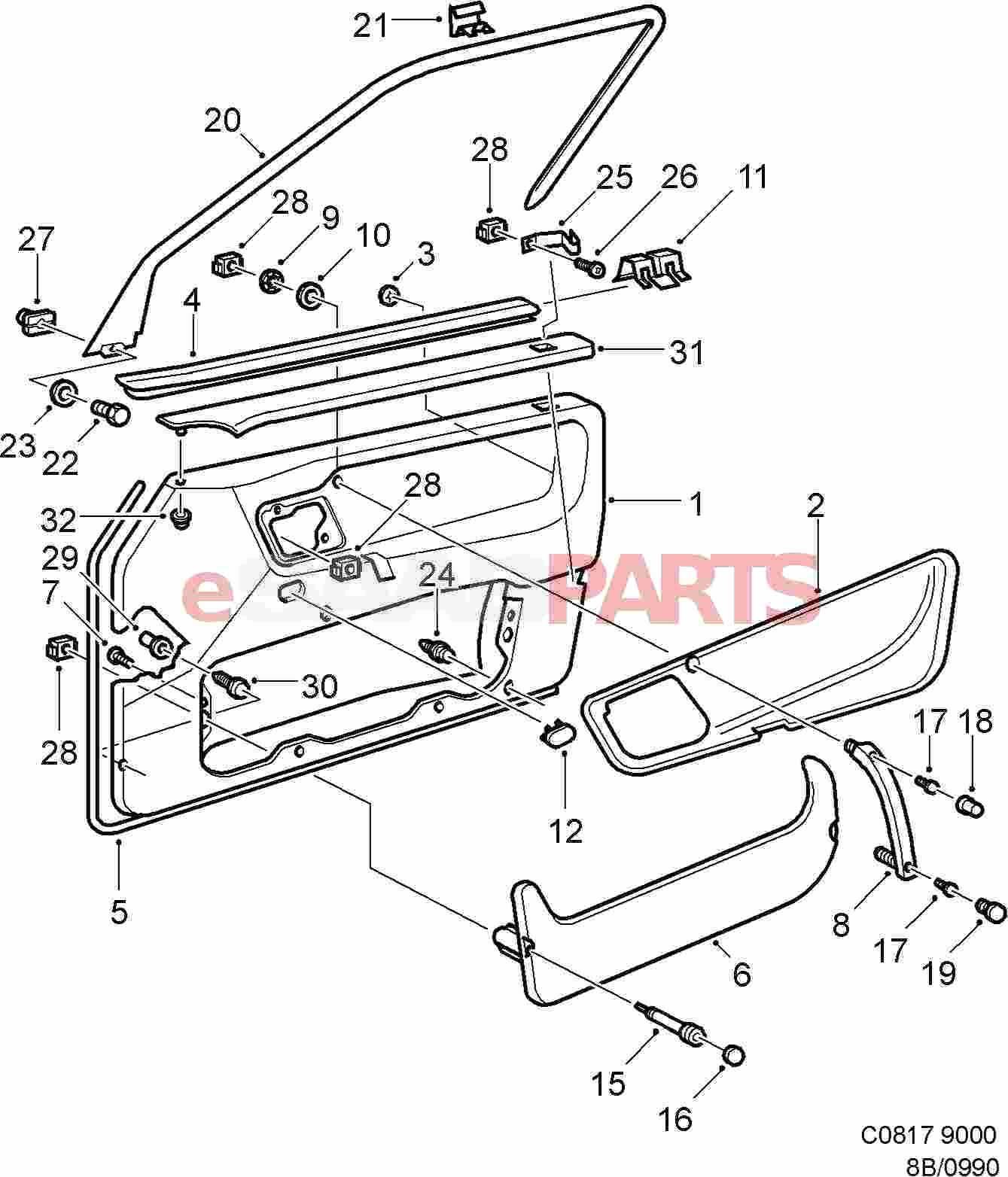 1339x1564 Front Door Drawing. Door 6 Front Drawing O