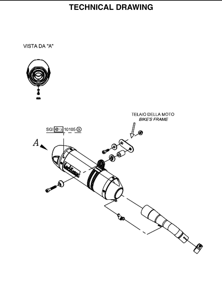 750x1000 Silencer Leovince Slip On Lv One Evo Ii Stainless Steel For Honda