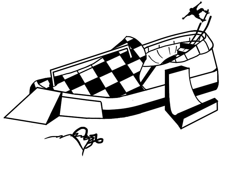 800x600 Vans Slip On Skatepark T Shirt By Braianmalfatti Redbubble