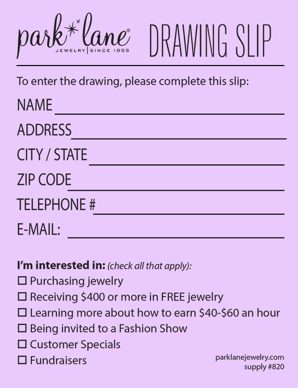 600x781 Park Lane Jewelry