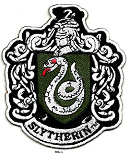 262x320 Harry Potter House Of Slytherin Crest Applique 2.75,inch Patch