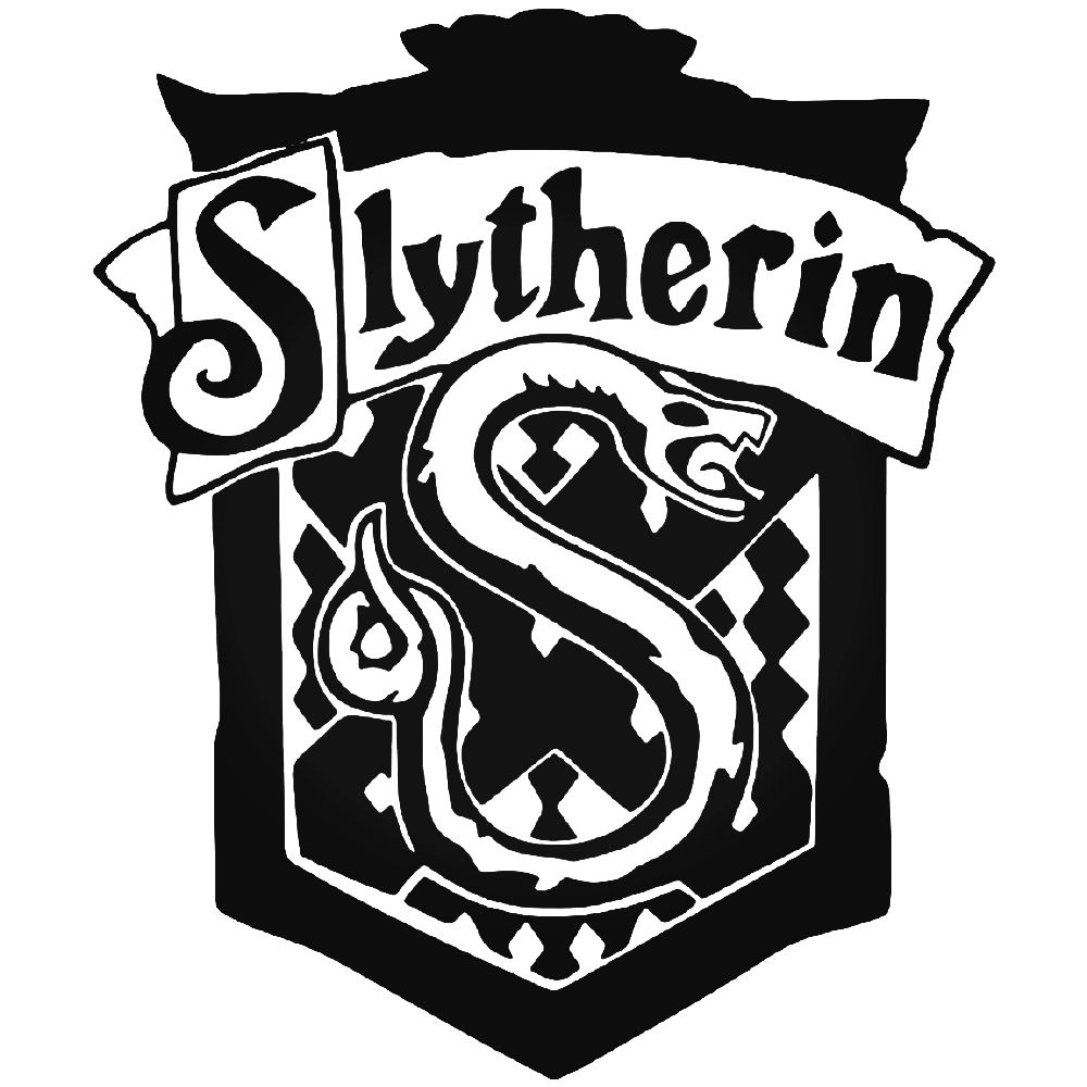 1000x1000 Slytherin House Harry Potter Vinyl Decal Sticker
