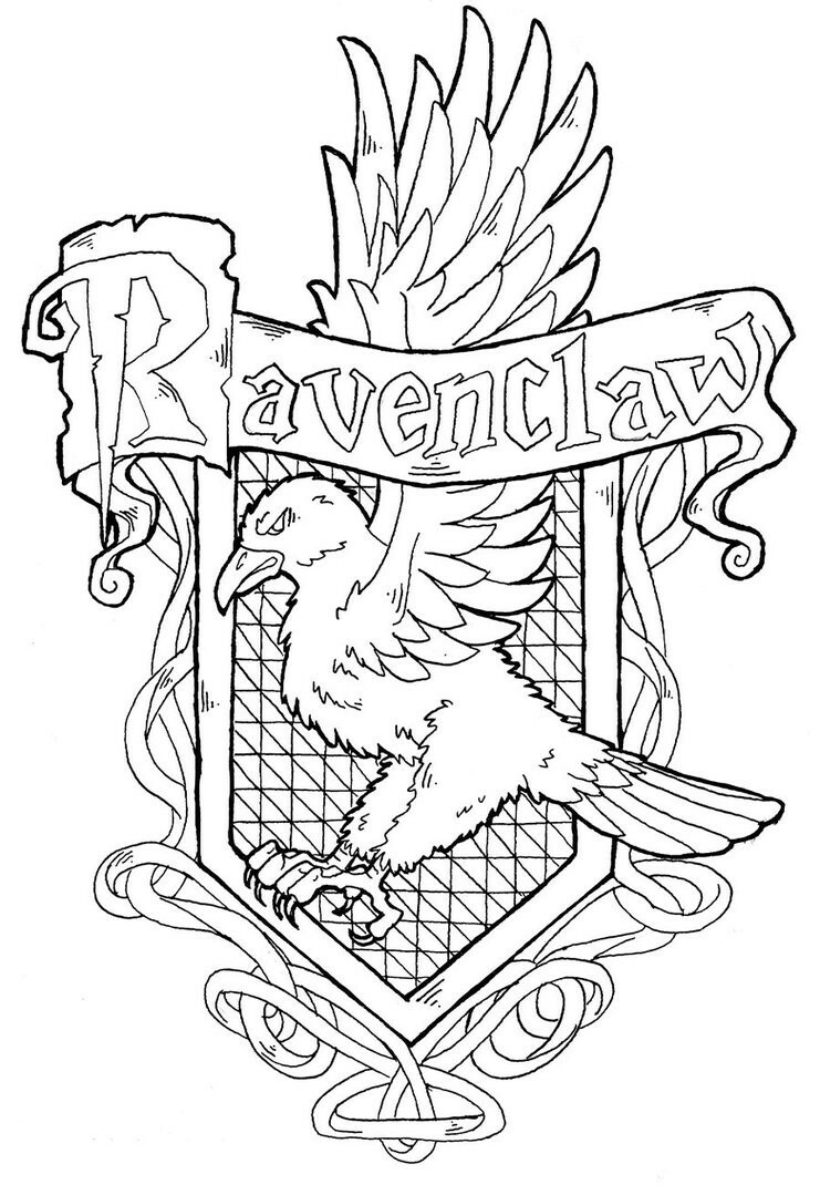 741x1079 Harry Potter Coloring Pages Hogwarts Crest Inspiration New Superb