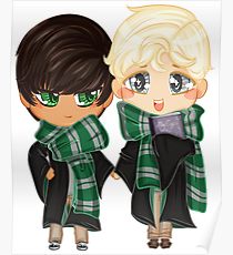 210x230 Slytherin Drawing Posters Redbubble