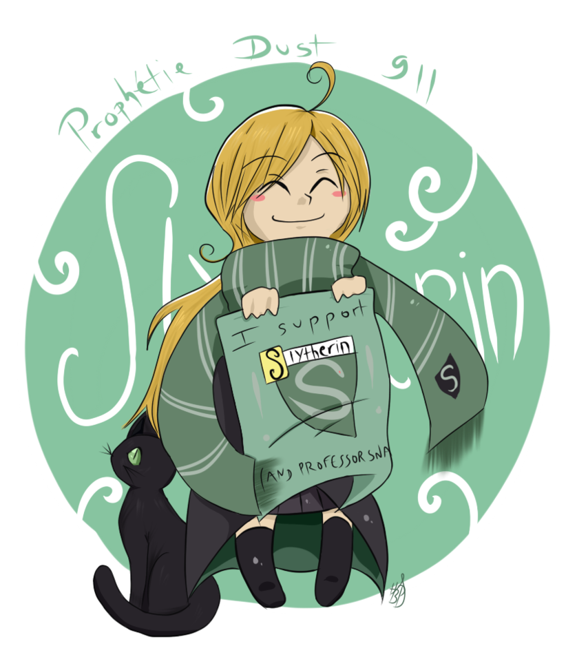 838x954 Slytherin Student Drawing Slytherin Pride