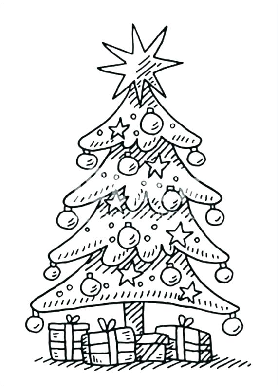 571x800 Coloring Pages ~ Coloring Ornaments For Christmas Tree Pages