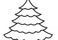 200x140 Simple Christmas Tree Drawing