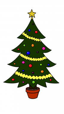 215x382 How To Draw Christmas Tree, Christmas, Holidays, Easy Step By Step